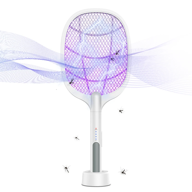 

Kinscoter Electric Mosquito Swatter Rechargeable Bug Zapper Pest Control Mosquito Killer Lamp Mosquito Racket