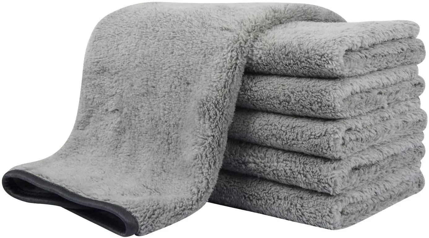 coral fleece towel for car washing