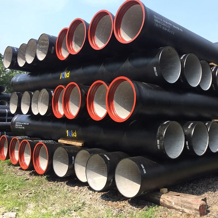 
DN80 DN2600 ISO2531 EN598 One leading Manufacturers of K9, C40, C30, C25 Ductile Iron Pipe  (60411119555)