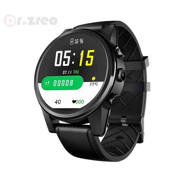 

X360 high quality waterproof Android 7.1 4G Sim card round smart sport watch with GPS navigation wifi & camera OEM/ODM