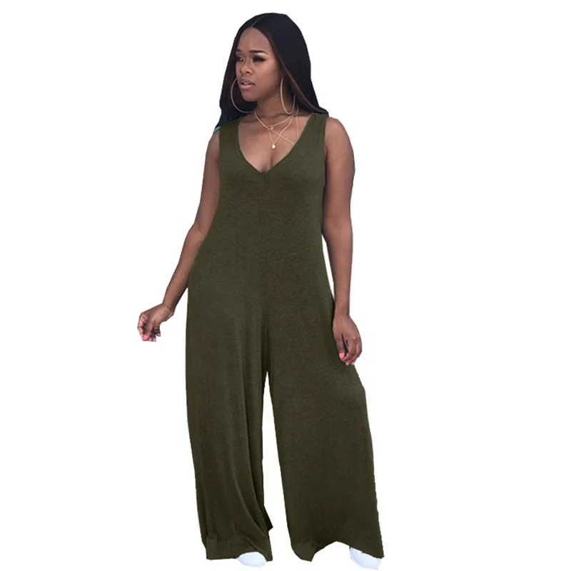 

Hot Sale Night Club New Design V Neck Womens Sexy Onesie Jumpsuit, Picture