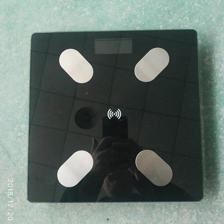 
180kgs usb chargeable wifi mini smart analyzer bluetooth electronic digital bathroom body fat weight scales for hospital 