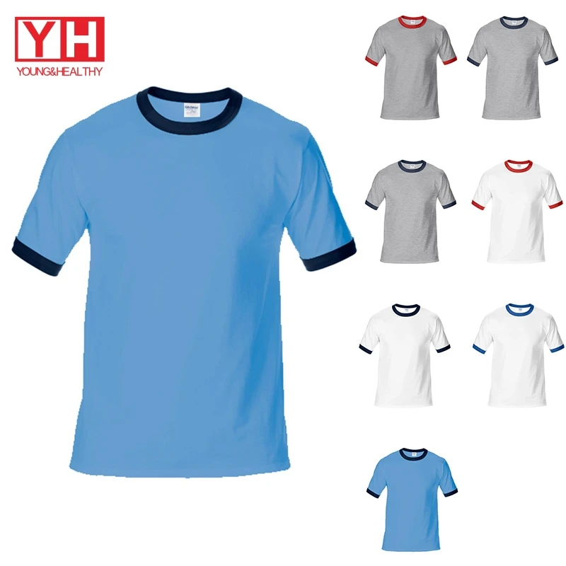 

Factory Oem High Quality Tshirts Custom Embroidery Printing Custom Label Blank T-Shirt