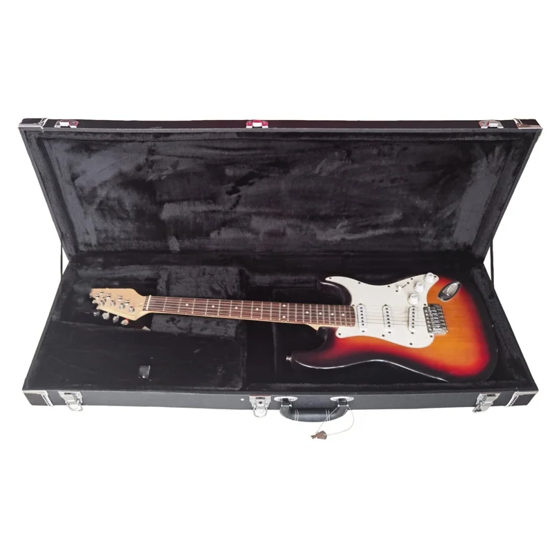 Factory Wholesale Square Universal Electric Guitar Case Hard Case