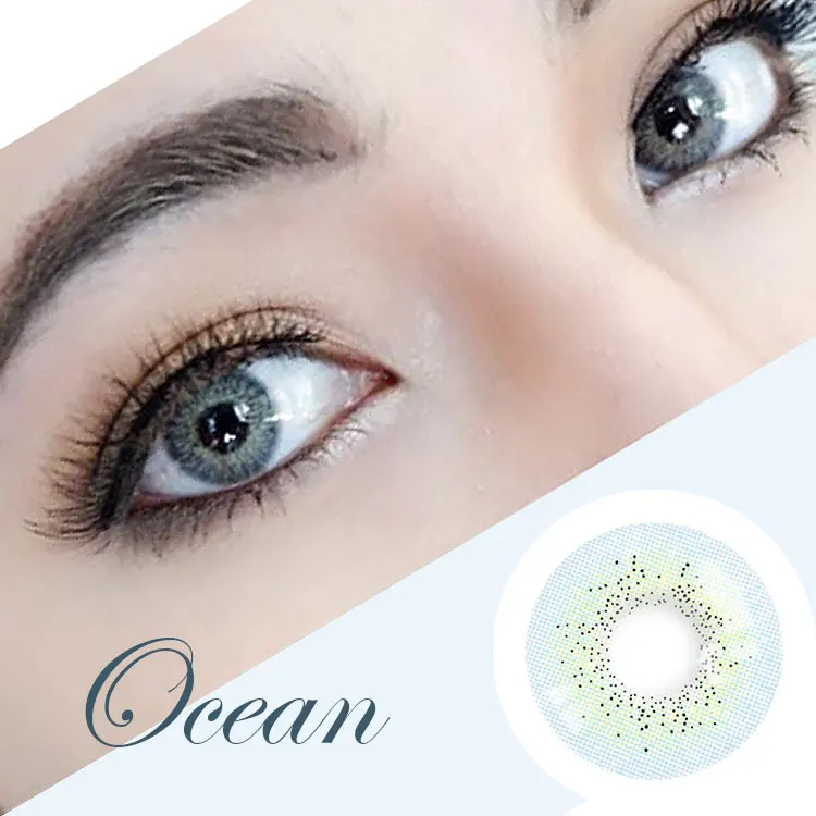 

Realkoko Cosmetic color fancylook contact lens Soft Korean Prescription Natural Color lenses colored eye