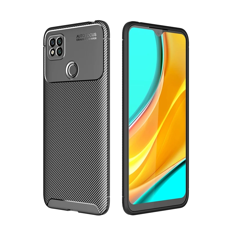 

Mobile Phone Carbon Fiber Protective Silicone TPU Case For Xiaomi Redmi 9C Note 8T 9 Pro Max Note 10 Lite F2 Pro
