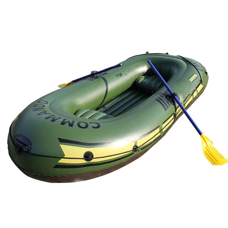 

Lake Leisure Rubber Boat 2 person Thickened Plastic Material Inflatable Boat Outdoor Fishing Boat