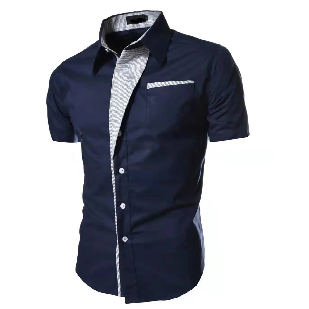 

2018 short sleeve casual summer shirts men, Custom