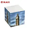2018 Custom 4x4 Inch Paper Block With Clear And Colorful Printings With Best Quality In China