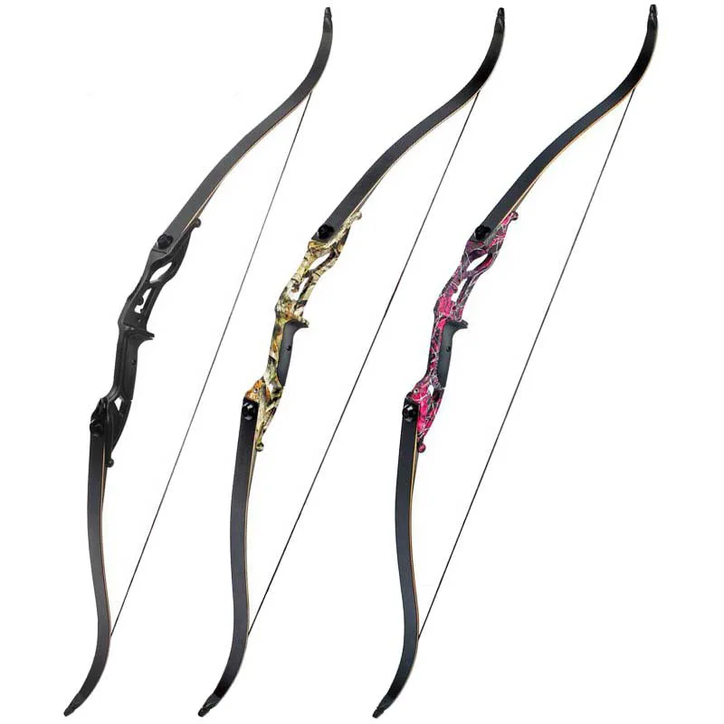 

ZS-F179 Hunting Fishing Competition Recurve Bow Archery Arrow 30-50lbs Aluminum Riser Laminated Limbs Factory Price