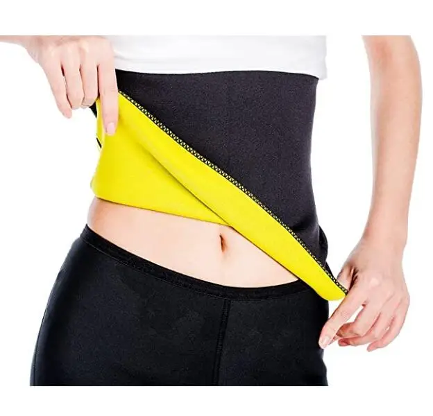

Workout Weight Loss Waist Sweat Belly Slim Belt Customized Logo Accept Accepable Black/ Yellow 2.5mm Neoprene,neoprene