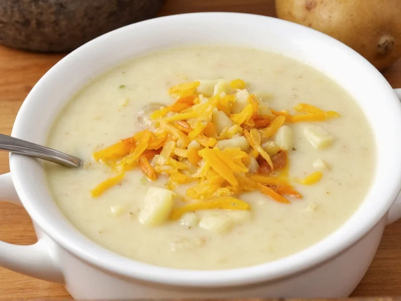 Perfect Crockpot Potato Soup with Real Potatoes Recipe