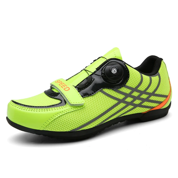 

EU37-47 Wholesale Men's Sports cycling shoes road bike non-Slip Racing mountain bike shoes boy custom mens shoes, Green,black,red,white
