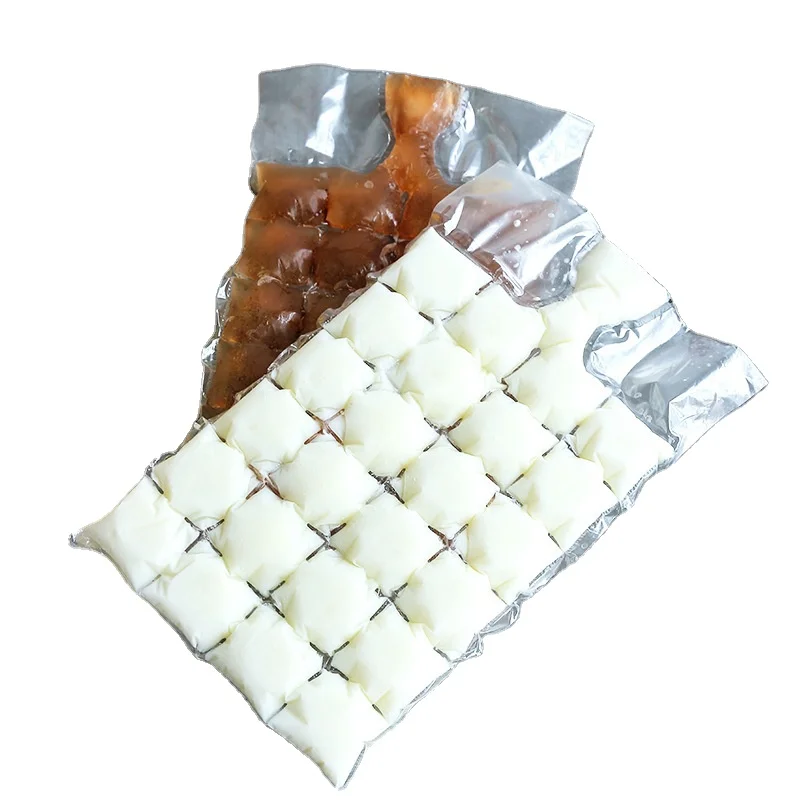 

Food grade self seal plastic ice cube bag, Picture color , can be customized