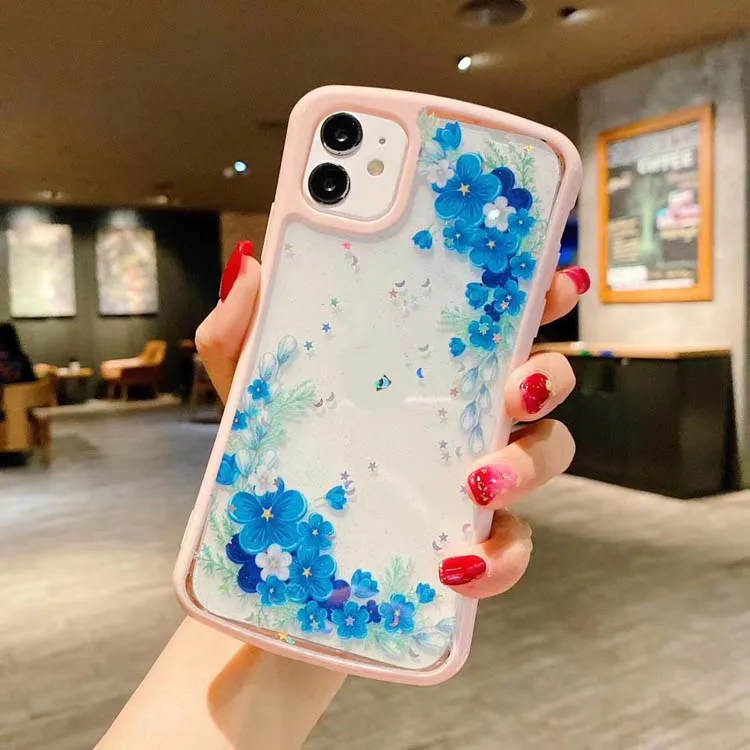 

Wholesale Custom Hard Acrylic Shockproof Transparent Protect Color Glue Print Phone Cover Case For Huawei Y7P 2020 / P40 Lite E