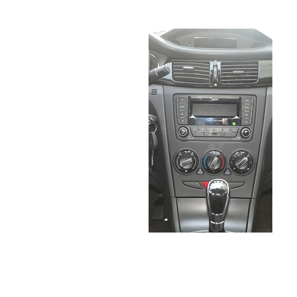 

2 Din Car Fascias Stereo Radio Audio Panel Navigation Frame Dash Kit For DFM Aeolus S30 Manual AC 2010 Car refitting DVD frame