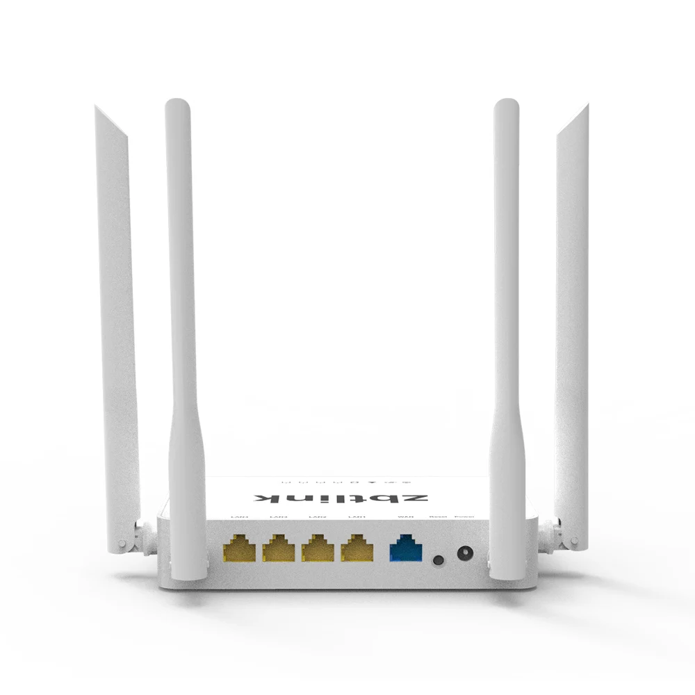 

Wireless 192.168.1.1 direct sell 300Mbps 802.11n home used wifi router, White