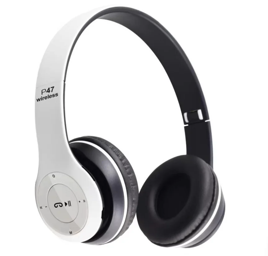 

Free sample High quality P47 Headset Strong bass Cheap subwoofer Wireless Headphones