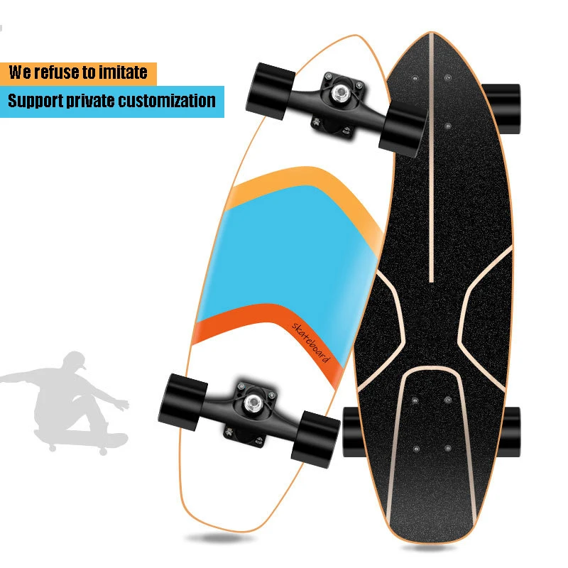 

oem patineta 31 inch blank skateboard decks bulk outdoor sport complet longboard surfskate skateboard