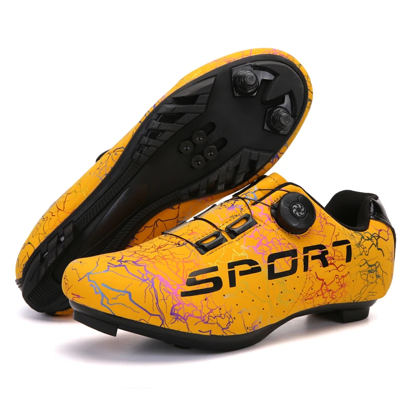 

New Listing Professional Cycling Shoes Men MTB Cycling Sneakers Self-locking Outdoor Mountain Bike Shoes Road Speed Shoes Women