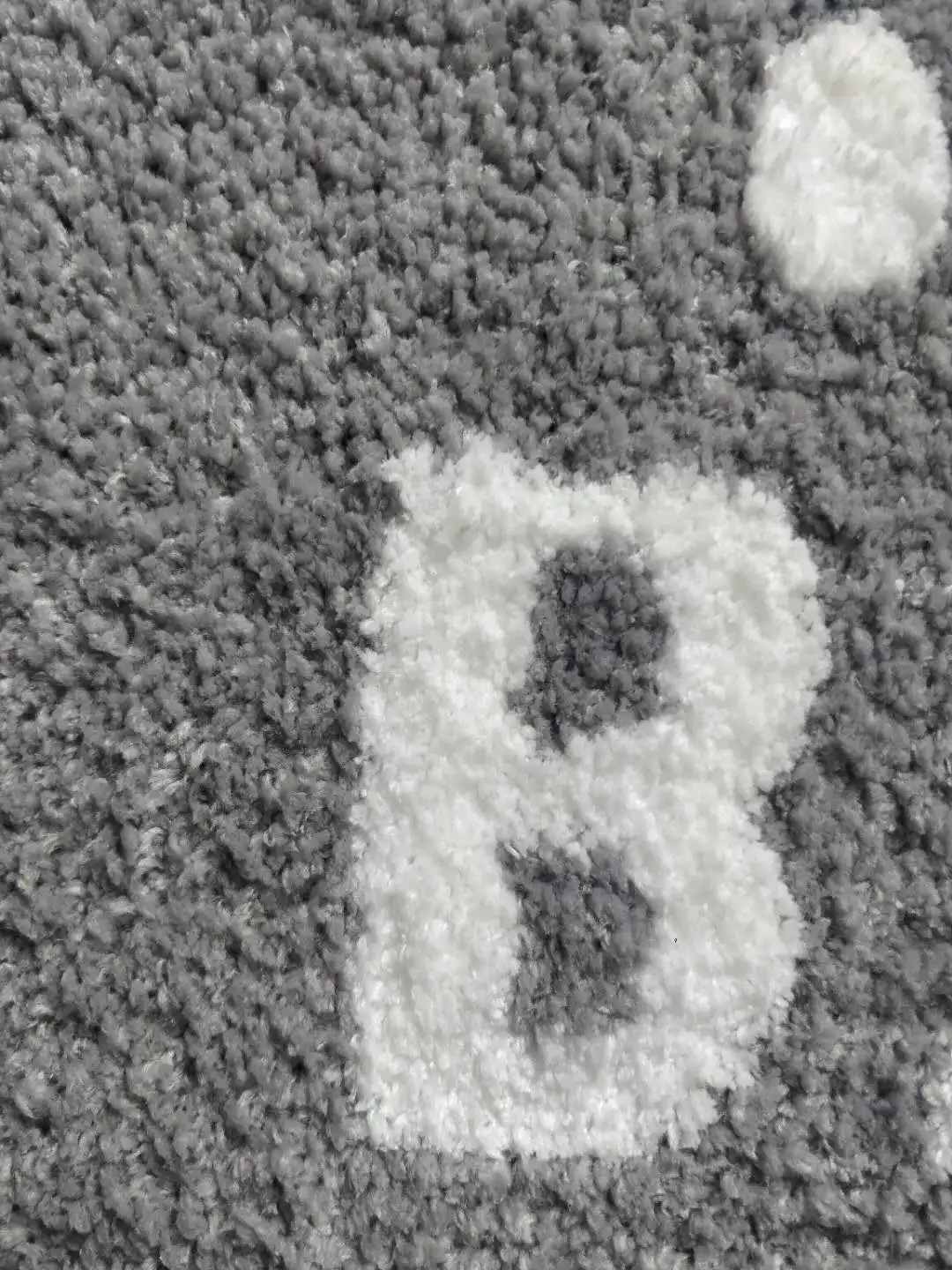 Non-slip Comfortable Bathroom Washable Microfibre Bath Mat with TPR Factory Manufacture Soft Modern Microfiber 850-900gsm