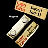 Wholesale Custom Company Logo Metal Amg Magnetic Name Pin Badge Magnet