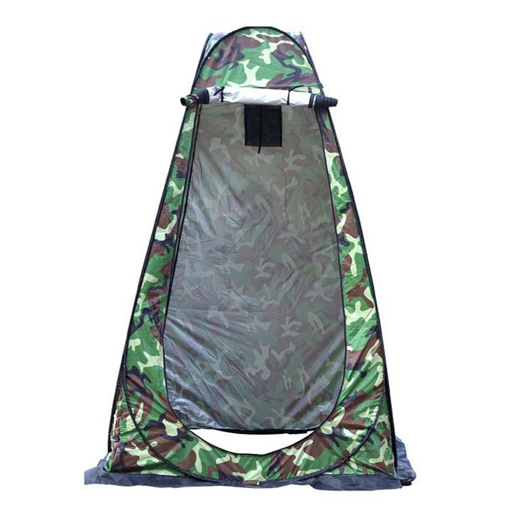 

FunFishing Hot Sale Colorful Portable Fully Automatic Outdoor Dressing Camping Shower Tent, Blue army green orange camouflage