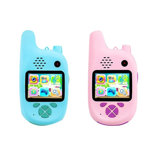 

Kids Walkie Talkie Mini Waki Taki Children Two Way Radio With Camera