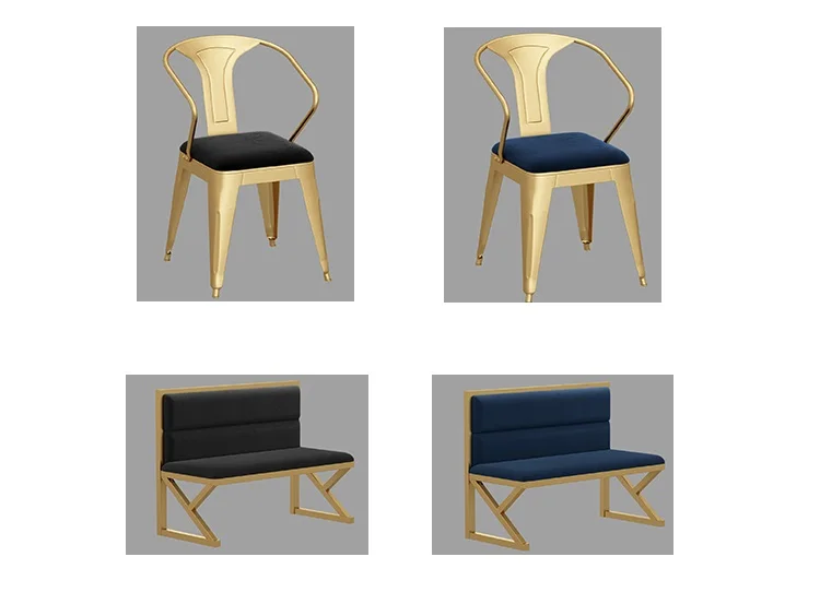 2021 Newest Style Wide Restaurant Single Dining Chair