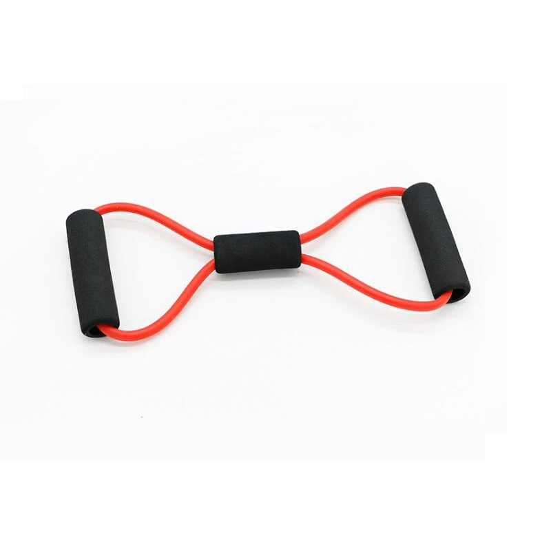 

Multi-functional Yoga Accessories 8-shaped Tube Band Resistance Band Pull Rope, Green,blue,purple,red,yellow,black