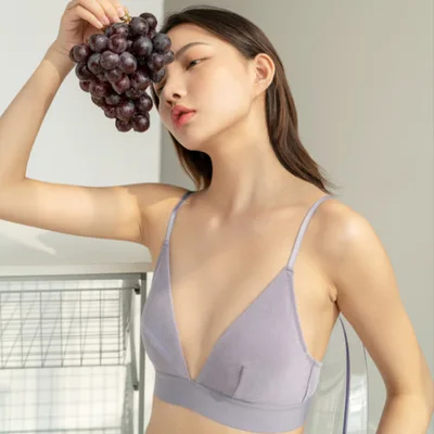 

F11254A 2021 High quality Women Simple wireless Bra sport bra, Colorful