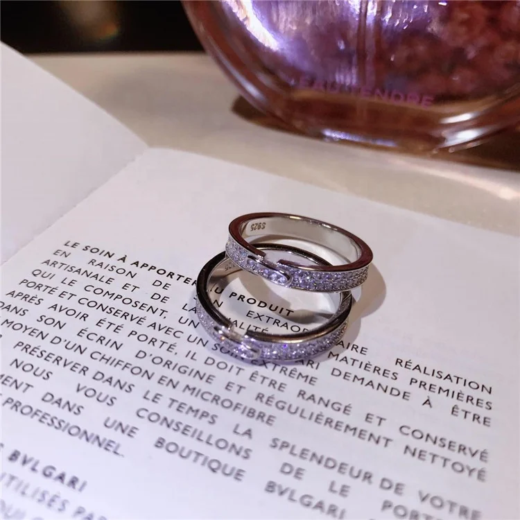 

100% 925 Sterling Silver Engagement Wedding band Rings for Women men Gemstones Party Jewelry Gift