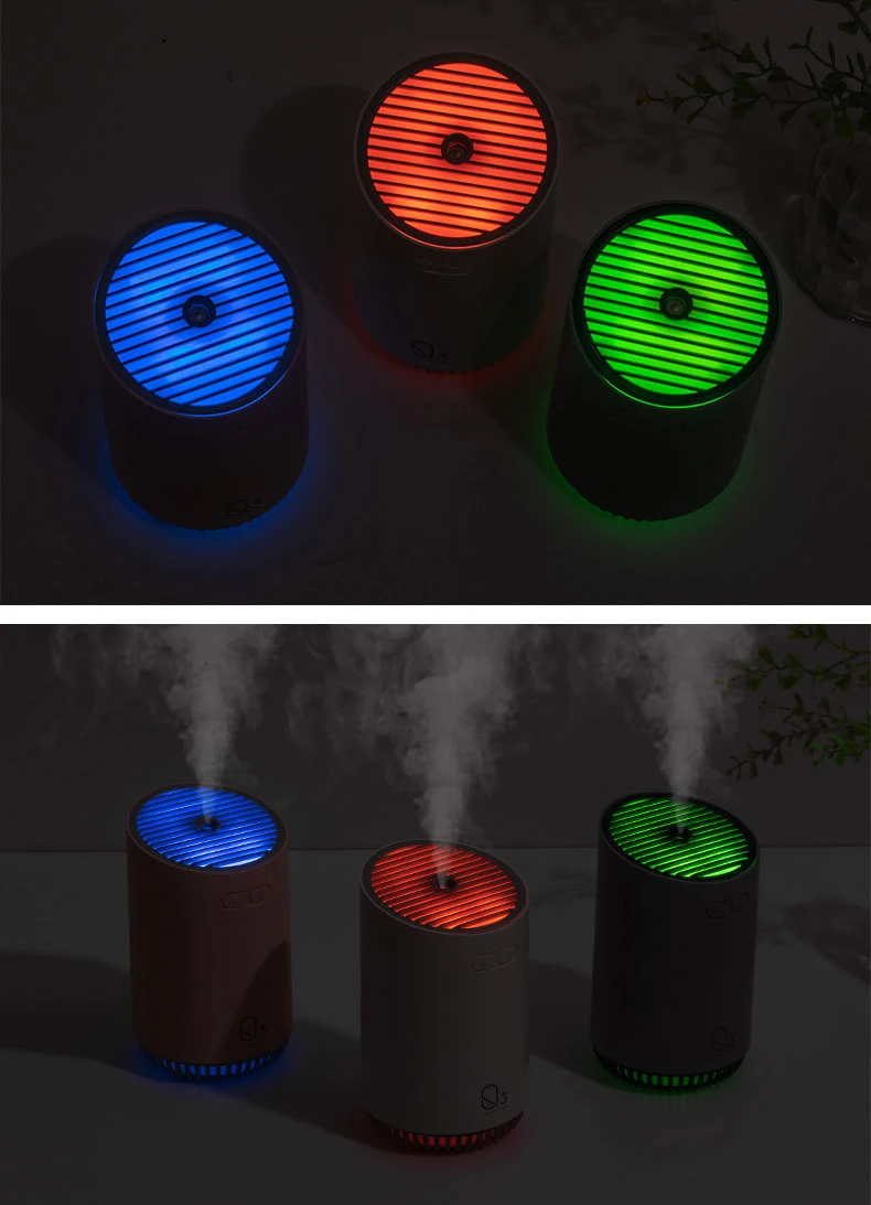 factory wholesale hot selling 320ml usb charging cool mist