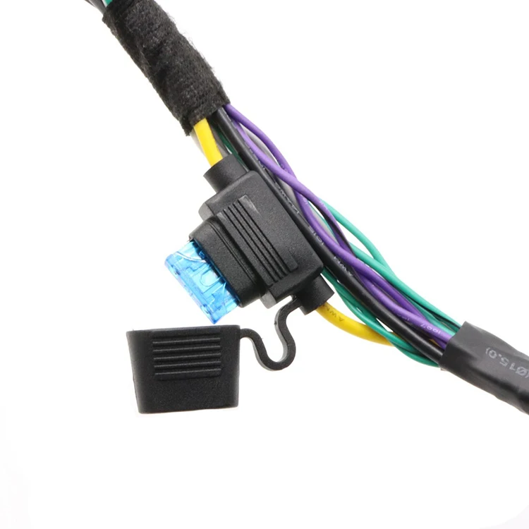 Automobile wire harness professional audio stereo dsp wiring harness for peugeot radio - ANKUX.COM