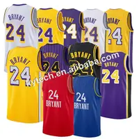 

Latest Design Heat Transfer Iron On Men's #8 #24 Kobe Bryant Custom Basketball Jerseys/Wear
