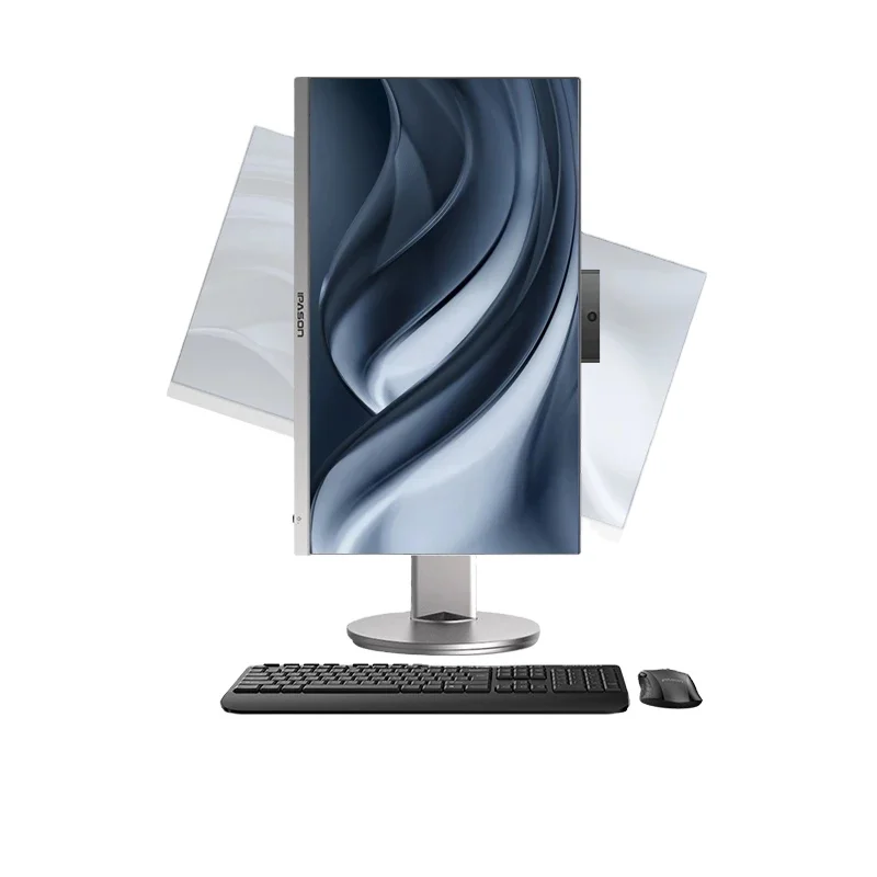 

IPASON A3 23.8 inch 10th Gen Commercial All-In-One Computer J4125/4750G 12G 256G Support Lifting Rotating AIO Desktop Computer