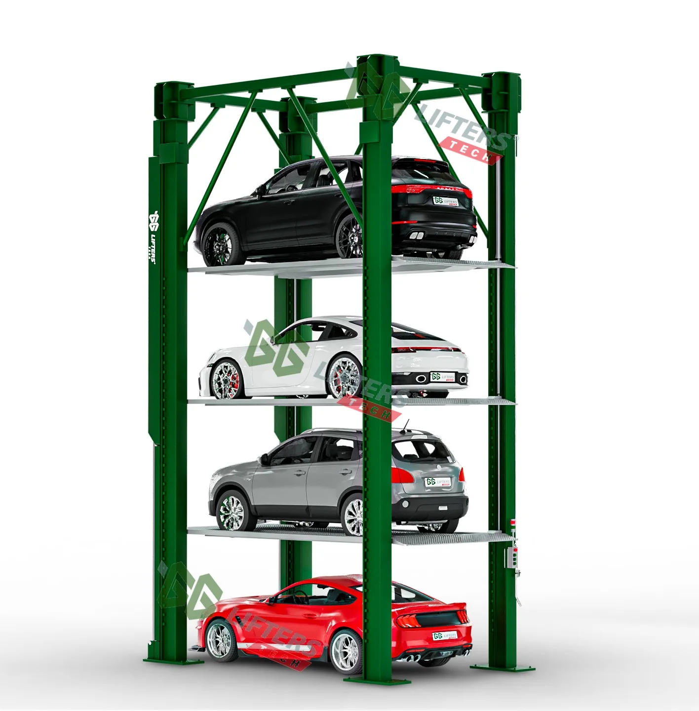 Vertical Multilevel Storage Car Parking Lift Machine System Pfs30/g+3