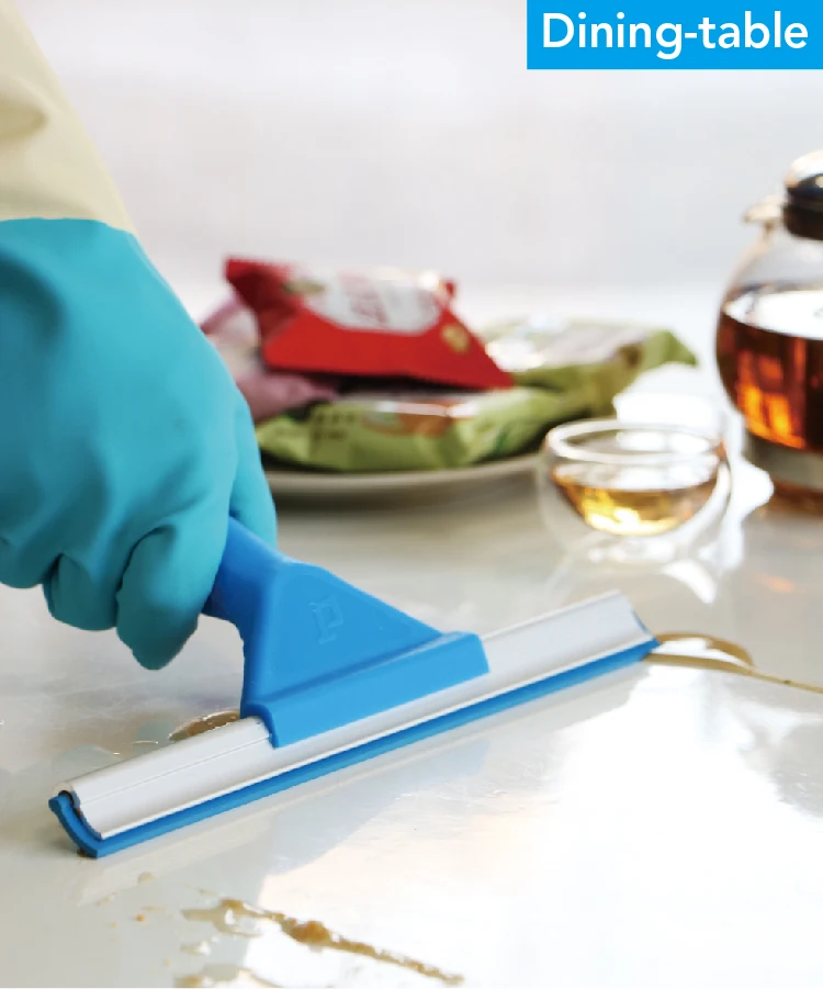 Lightweight Window Squeegee Ergo Handle Aluminum Channel Window