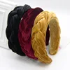 NANA free sample wholesale women hair accessories,,Popular twist tweezers Gold velvet headband