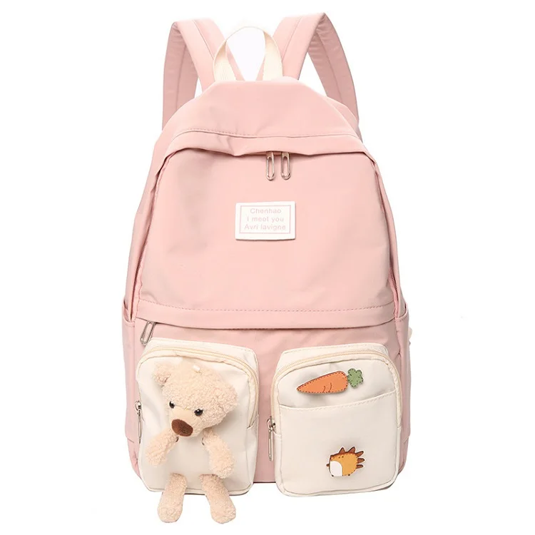 

Qetesh 2020 Hot Sell Fashion Girl Buy School Kids Backpack Tool Bag, Colorful