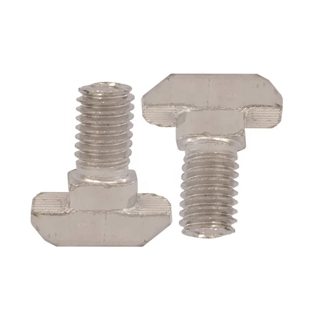 
M8*20/25/30/35/40 Hammer Head T Bolt Screws For Aluminum Profiles 4545 