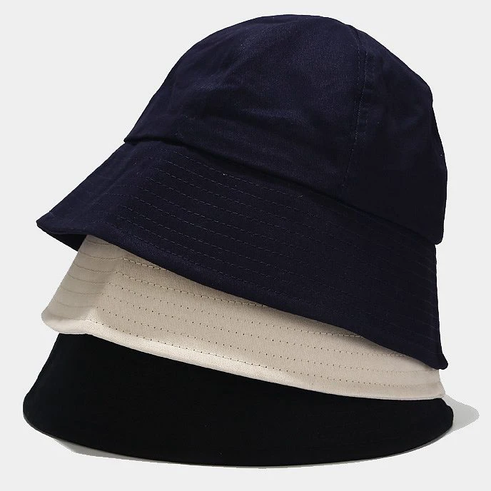 

wholesale instock free shipping to USA blank women short brim plain black bucket hats for men, Many