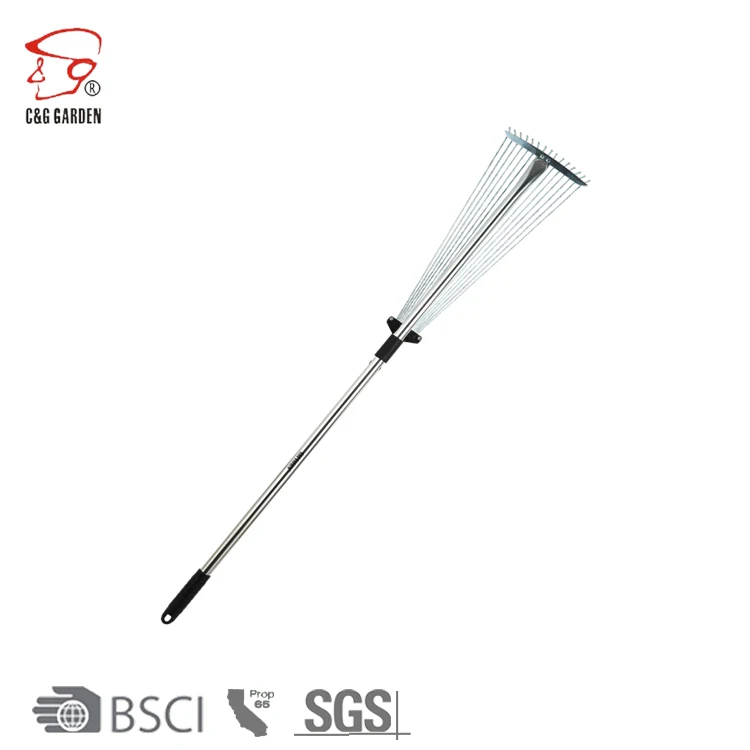 
15 tine adjustable leaf rake RK15-207 