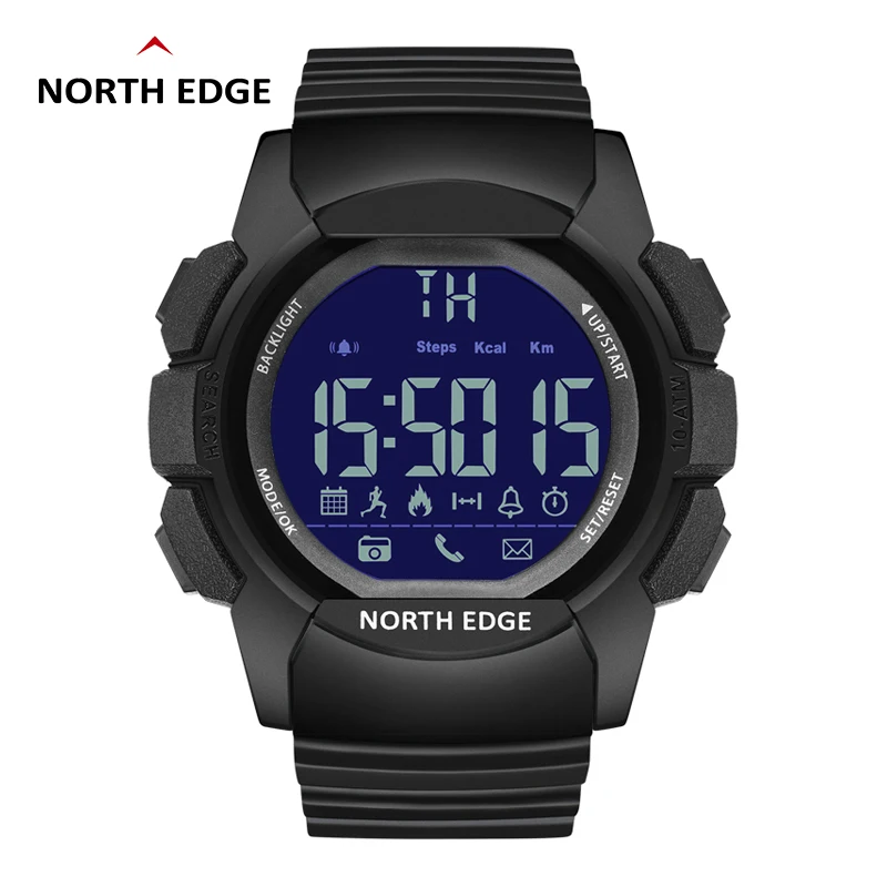 

NORTH EDGE MARS Digital watches for men Explore trend Chronograph Alarm intelligentize watch