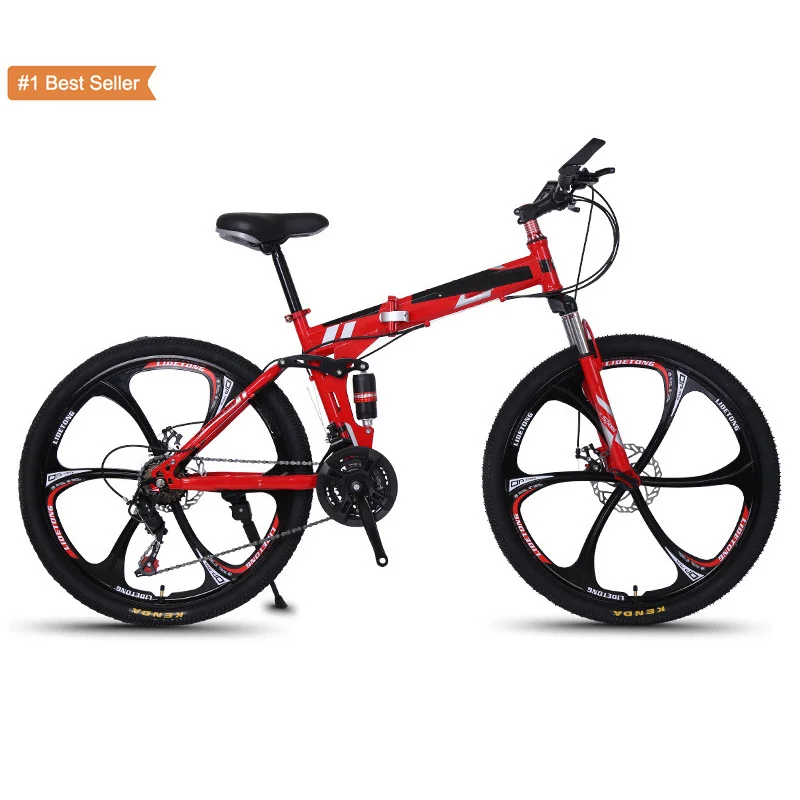 

Istaride 24 26 27.5 28 29 Inch Folding Mountain Bike Alloy Opvouwbare Fiets Vouwcyclus Katlanabilir Bisiklet Mtb Girls, Red ,yellow,bule, as your requirements