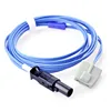 Factory Price of Novametrix 7 Pin Pediatric Silicone Soft SpO2 Sensor