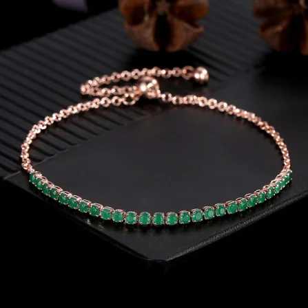 

block crystal bracelet with for dropshipping