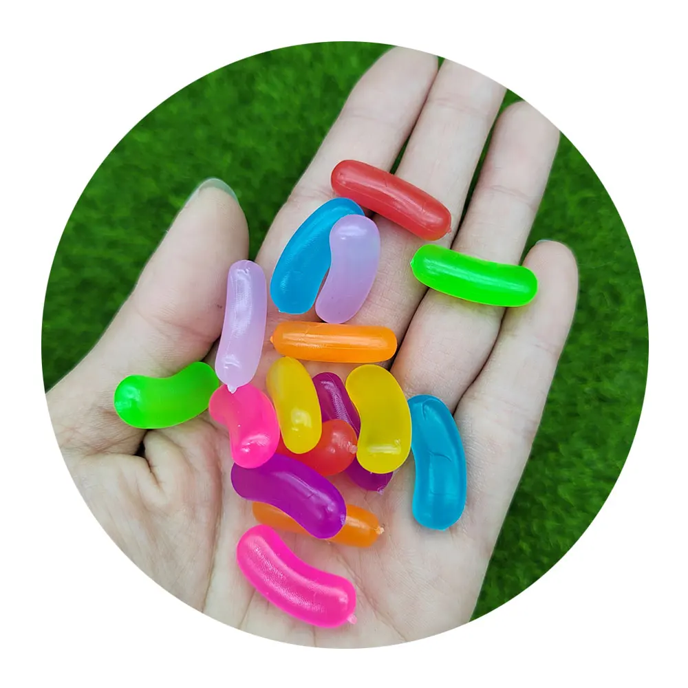 

10mm 15mm Simulation Candy Toys Kawaii Jelly Beans Miniature Resin Cabochon DIY Craft Doll house Decoration