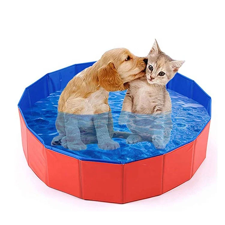 

Yangyang Pet Foldable Bath Tub for Large Or Medium Sized Dogs Outdoor PVC Swimming Pool For Dogs And Cats Pet Dog Bath Tub, Blue/green/black