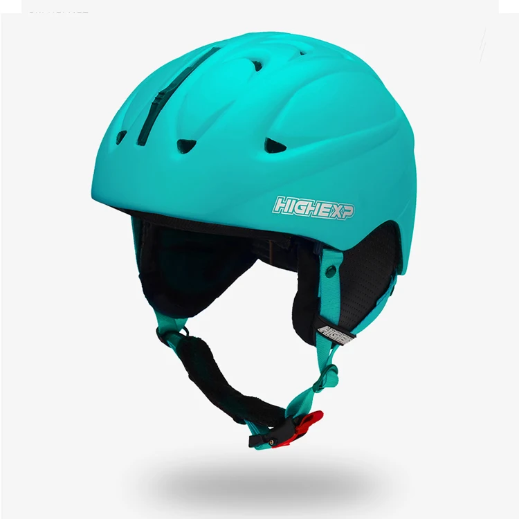 

2021 wholesale new professional one-piece ski helmet unisex safe riding helmet, Black, white, metallic gray, matte ice blue